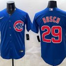 Michael Busch Chicago Cubs #29 Royal Stitched Jersey