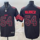 San Francisco 49ers #54 Fred Warner Black F.U.S.E. 'Stranger Things Edition' Vapor Stitched Jersey