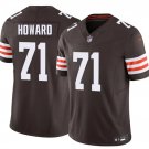 Cleveland Browns #71 Tytus Howard Brown F.U.S.E. Stitched Jersey