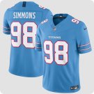 Tennessee Titans #98 Jeffery Simmons Light Blue 2026 F.U.S.E. Stitched Jersey