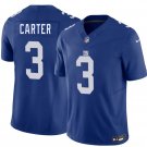 New York Giants #3 Abdul Carter Blue 2026 F.U.S.E. Stitched Jersey