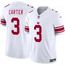 New York Giants #3 Abdul Carter White 2026 F.U.S.E. Stitched Jersey