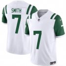 New York Jets #7 Geno Smith White 2025 F.U.S.E. Classic Alternate Stitched Jersey
