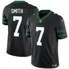 New York Jets #7 Geno Smith Black F.U.S.E. Stitched Jersey