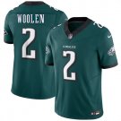 Philadelphia Eagles #2 Tariq Woolen Green 2026 F.U.S.E. Stitched Jersey