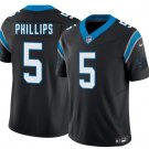 Carolina Panthers #5 Jaelan Phillips Black F.U.S.E. Stitched Jersey