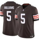 Cleveland Browns #5 Quincy Williams Brown 2026 F.U.S.E. Stitched Jersey