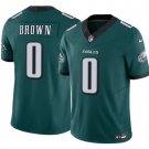 Philadelphia Eagles #0 Hollywood Brown Green 2026 F.U.S.E. Stitched Jersey