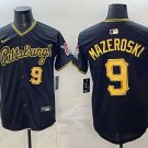 Pittsburgh Pirates #9 Bill Mazeroski Black Limited Stitched Jersey