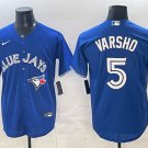 Daulton Varsho Toronto Blue Jays #5 Royal Stitched Jersey