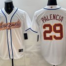 Venezuela #29 Daniel Palencia White 2026 World Baseball Classic Jersey