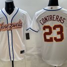 Venezuela #23 William Contreras White 2026 World Baseball Classic Jersey