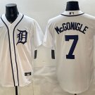 Detroit Tigers #7 Kevin McGonigle White Stitched Jersey