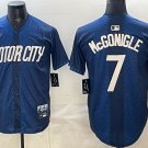 Detroit Tigers #7 Kevin McGonigle Navy City Connect Stitched Jersey