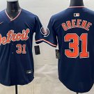 Detroit Tigers #31 Riley Greene Navy 2026 Alternate Vapor Premier Limited Stitched Jersey