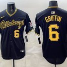Pittsburgh Pirates #6 Konnor Griffin Black Alternate Replica Jersey
