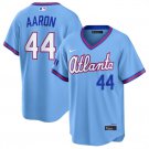 Atlanta Braves #44 Hank Aaron Powder Blue 2026 City Connect Stadium Stitched Jersey