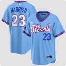 Atlanta Braves #23 Michael Harris II Powder Blue 2026 City Connect Stadium Stitched Jersey