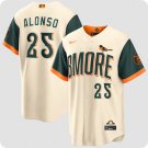 Baltimore Orioles #25 Pete Alonso Natural 2026 City Connect Stadium Stitched Jersey