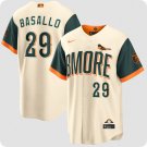 Baltimore Orioles #29 Samuel Basallo Natural 2026 City Connect Stadium Stitched Jersey