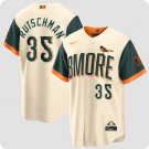 Baltimore Orioles #35 Adley Rutschman Natural 2026 City Connect Stadium Stitched Jersey