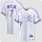 Kansas City Royals #7 Bobby Witt Jr. White 2026 City Connect Stadium Stitched Jersey