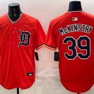 Detroit Tigers #39 Zach McKinstry Orange Limited Stitched Jersey