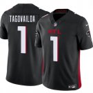 Atlanta Falcons #1 Tua Tagovailoa Black 2026 F.U.S.E. Vapor Untouchable Limited Stitched Jersey