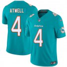 Miami Dolphins #4 Tutu Atwell Aqua 2026 F.U.S.E. Vapor Limited Stitched Jersey