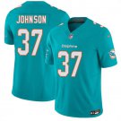 Miami Dolphins #37 Isaiah Johnson Aqua 2026 F.U.S.E. Vapor Limited Stitched Jersey