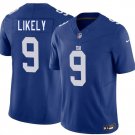 New York Giants #9 Isaiah Likely Blue 2026 F.U.S.E. Vapor Untouchable Limited Stitched Jersey