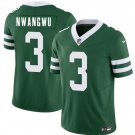 New York Jets #3 Kene Nwangwu Green 2026 F.U.S.E. Vapor Untouchable Limited Stitched Jersey