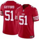 San Francisco 49ers #51 Luke Gifford Red 2026 F.U.S.E. Vapor Untouchable Limited Stitched Jersey