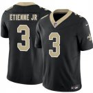 New Orleans Saints #3 Travis Etienne Jr Black 2026 F.U.S.E Vapor Limited Stitched Jersey