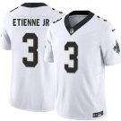 New Orleans Saints #3 Travis Etienne Jr White 2026 F.U.S.E Vapor Limited Stitched Jersey