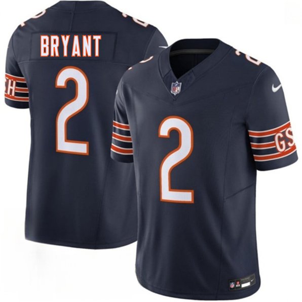 Chicago Bears #2 Coby Bryant Navy 2026 F.U.S.E. Vapor Untouchable Limited Stitched Jersey