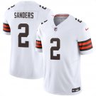 Cleveland Browns #2 Shedeur Sanders White 2026 F.U.S.E. Vapor Limited Stitched Jersey