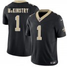 New Orleans Saints #1 Kool-Aid McKinstry Black 2026 F.U.S.E. Vapor Limited Stitched Jersey