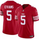 San Francisco 49ers #5 Mike Evans Red 2026 F.U.S.E. Vapor Untouchable Limited Stitched Jersey