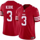 San Francisco 49ers #3 Christian Kirk Red 2026 F.U.S.E. Vapor Untouchable Limited Stitched Jersey