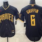 Pittsburgh Pirates #6 Konnor Griffin Black 2026 City Connect Stadium Stitched Jersey