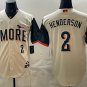 Baltimore Orioles #2 Gunnar Henderson Natural 2026 City Connect Stadium Stitched Jersey