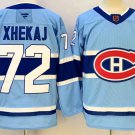 Montreal Canadiens #72 Arber Xhekaj Timeless Premium Stitched Reverse Retro Jersey