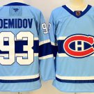 Montreal Canadiens #93 Ivan Demidov Timeless Premium Stitched Reverse Retro Jersey
