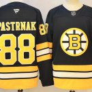 Boston Bruins #88 David Pastrnak Black Stitched Hockey Jersey