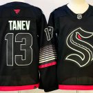 Seattle Kraken #13 Brandon Tanev Black 2026 Alternate Stitched Hockey Jersey