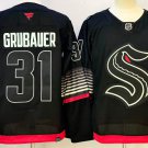 Seattle Kraken #31 Philipp Grubauer Black 2026 Alternate Stitched Hockey Jersey