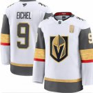 Vegas Golden Knights #9 Jack Eichel White With A Patch Authentic Jersey