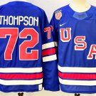 Tage Thompson USA #72 Hockey Blue 2026 Home Replica Jersey