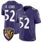 Baltimore Ravens #52 Ray Lewis Purple 2026 F.U.S.E Vapor Limited Stitched Jersey